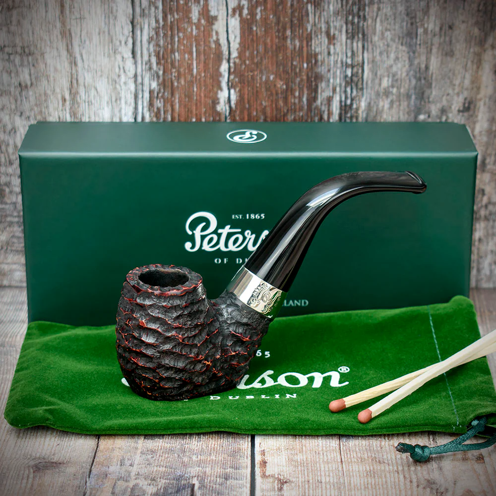 Peterson of Dublin Donegal Rocky Briar Smoking Pipe - Shape No.304