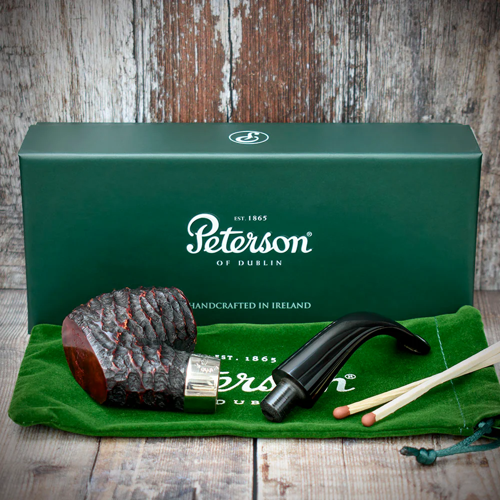 Peterson of Dublin Donegal Rocky Briar Smoking Pipe - Shape No.304 - Image 3