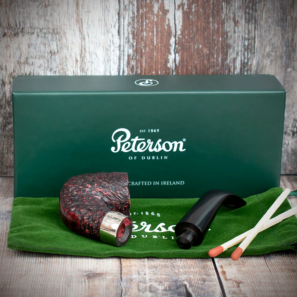 Peterson of Dublin Donegal Rocky Briar Smoking Pipe - Shape No.338 - Image 4