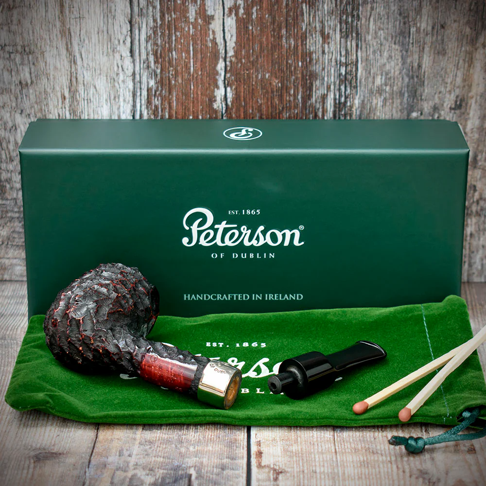 Peterson of Dublin Donegal Rocky Briar Smoking Pipe - Shape No.53 - Image 4