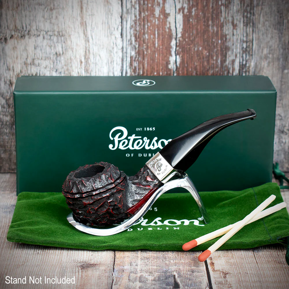 Peterson of Dublin Donegal Rocky Briar Smoking Pipe - Shape No.80s