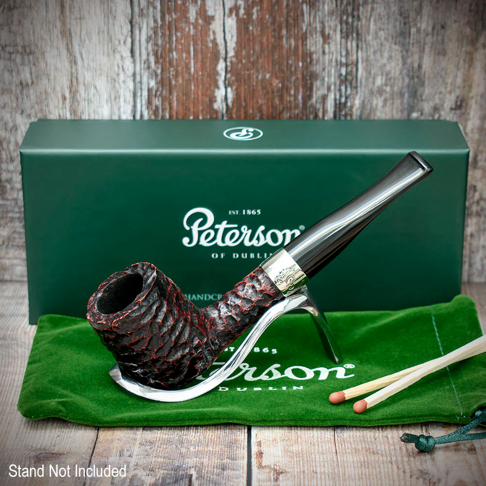 Peterson of Dublin Donegal Rocky Briar Smoking Pipe - Shape No.X105 - Image 2