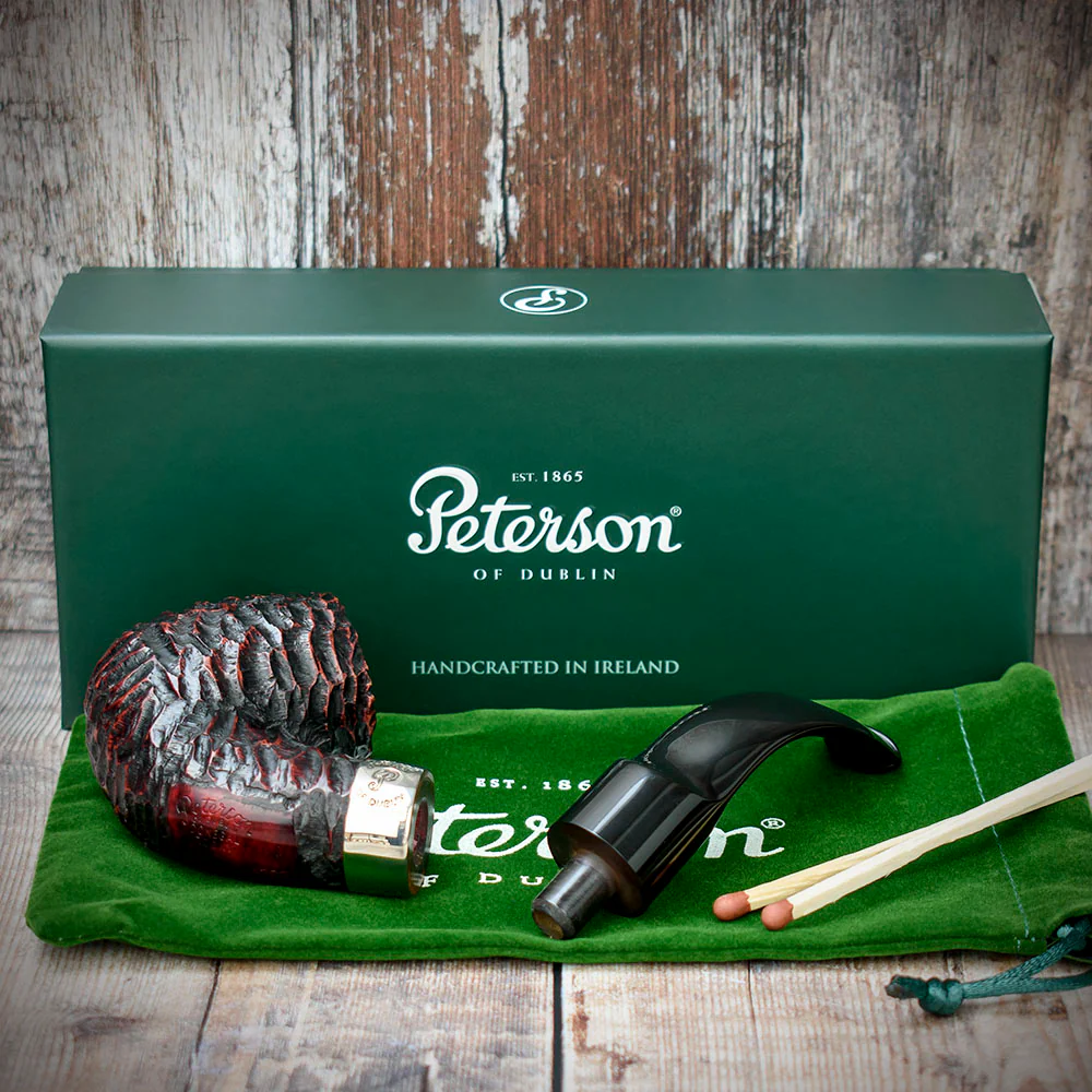 Peterson of Dublin Donegal Rocky Briar Smoking Pipe - Shape No.X220 - Image 4