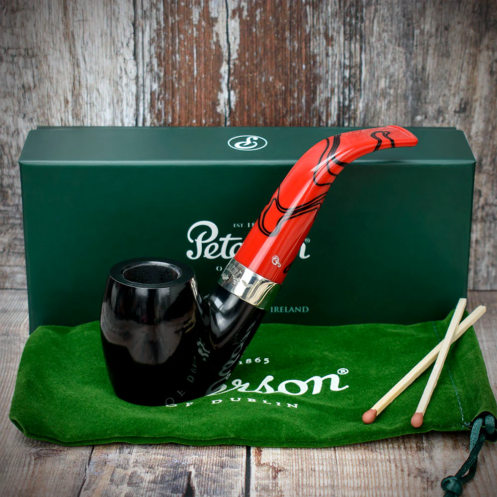 Peterson of Dublin Dracula Briar Smoking Pipe - Shape No.306
