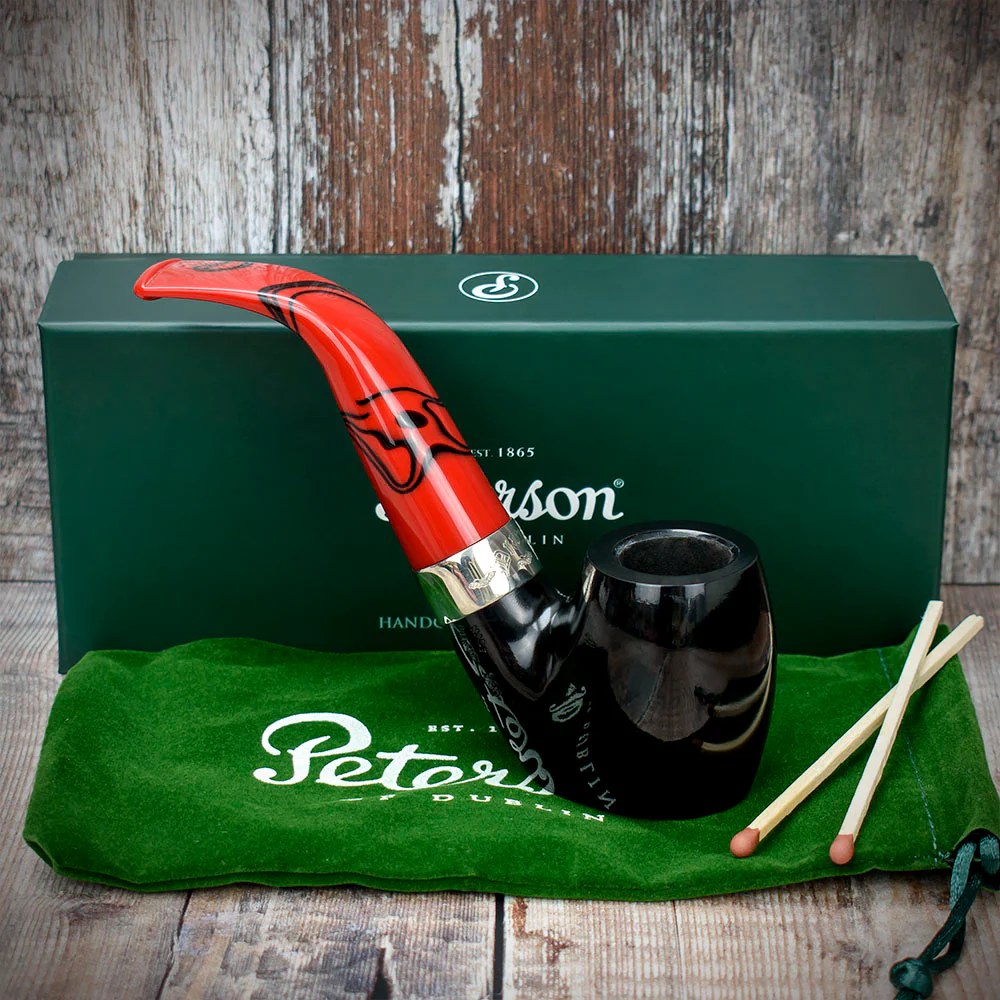 Peterson of Dublin Dracula Briar Smoking Pipe - Shape No.306 - Image 2
