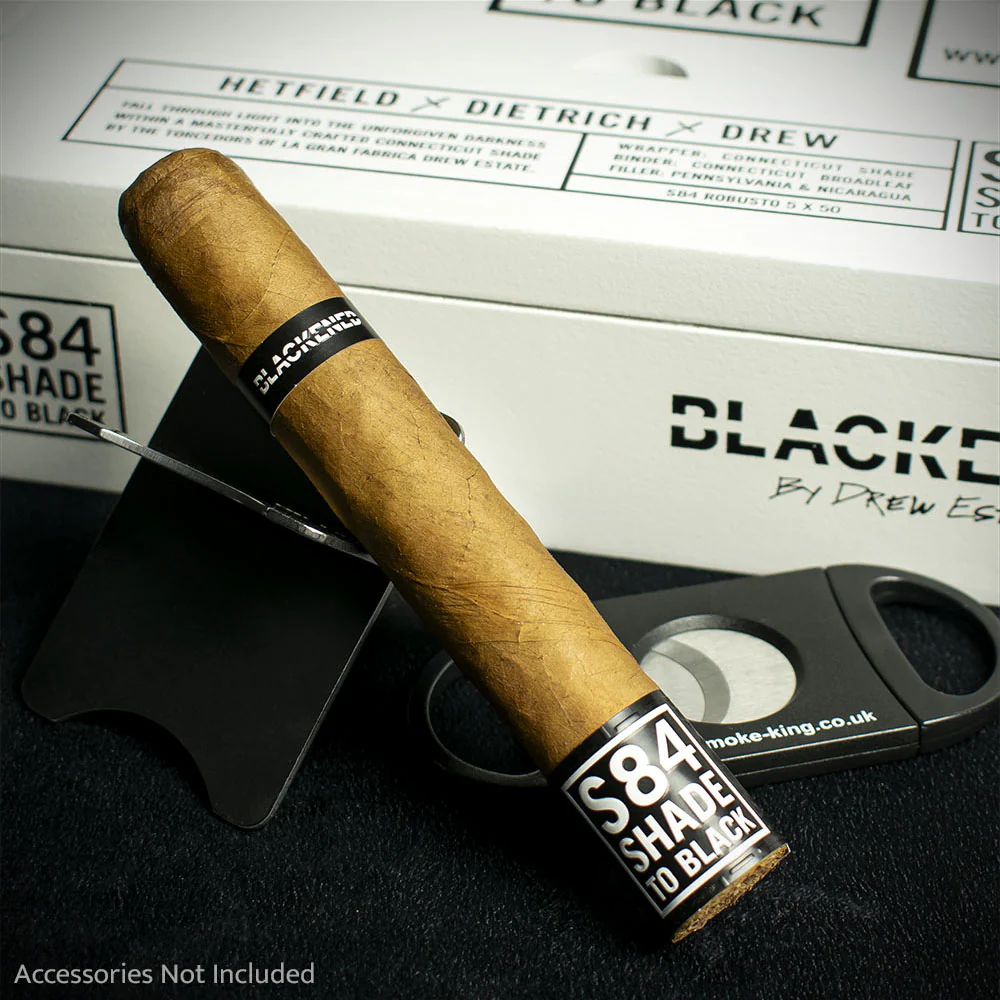 Drew Estate Blackened S84 Shade To Black Robusto Cigar - Single - Image 2