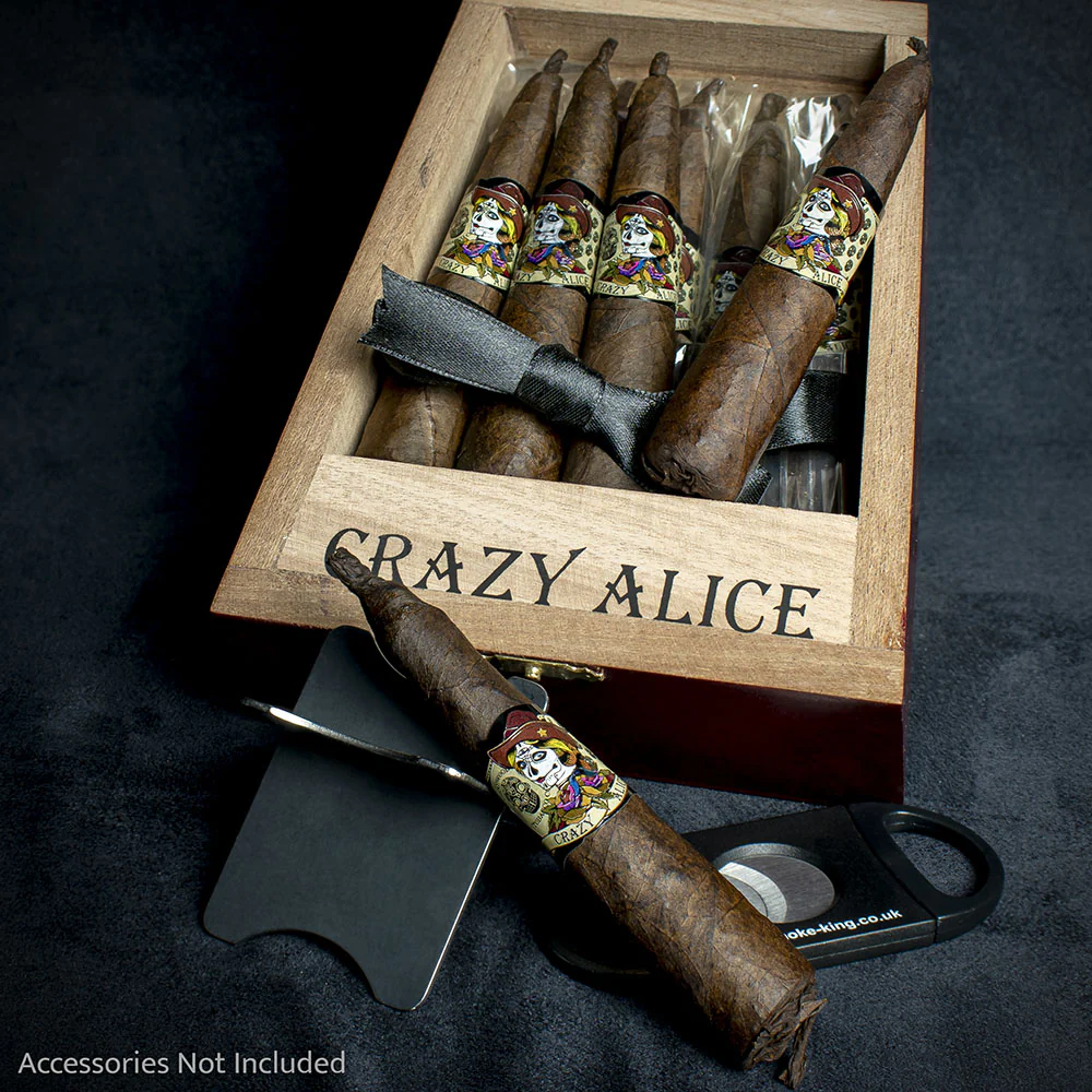Drew Estate Deadwood Crazy Alice Short Pyramid Cigar - Single - Image 3