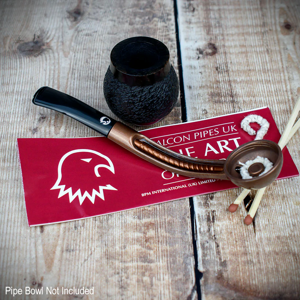 Falcon Pipe Stem - Extra Bent - Image 2