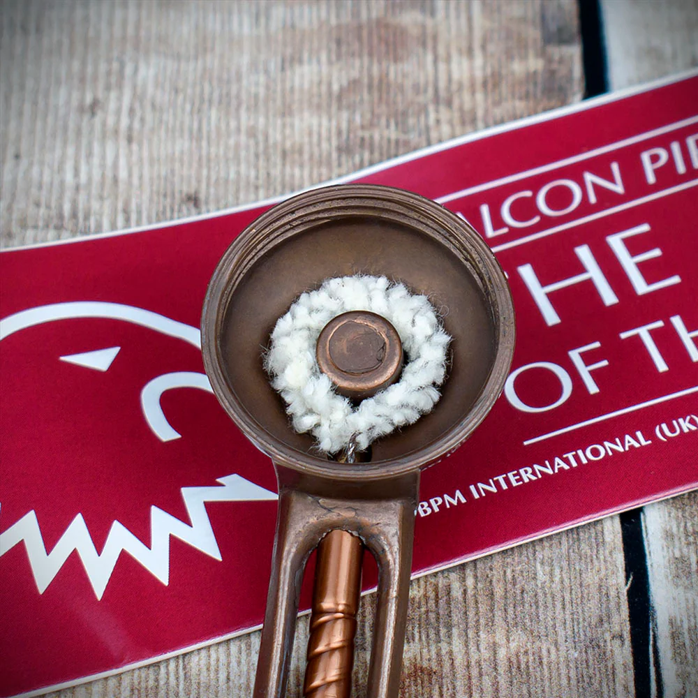 Falcon Pipe Stem - Extra Bent - Image 5