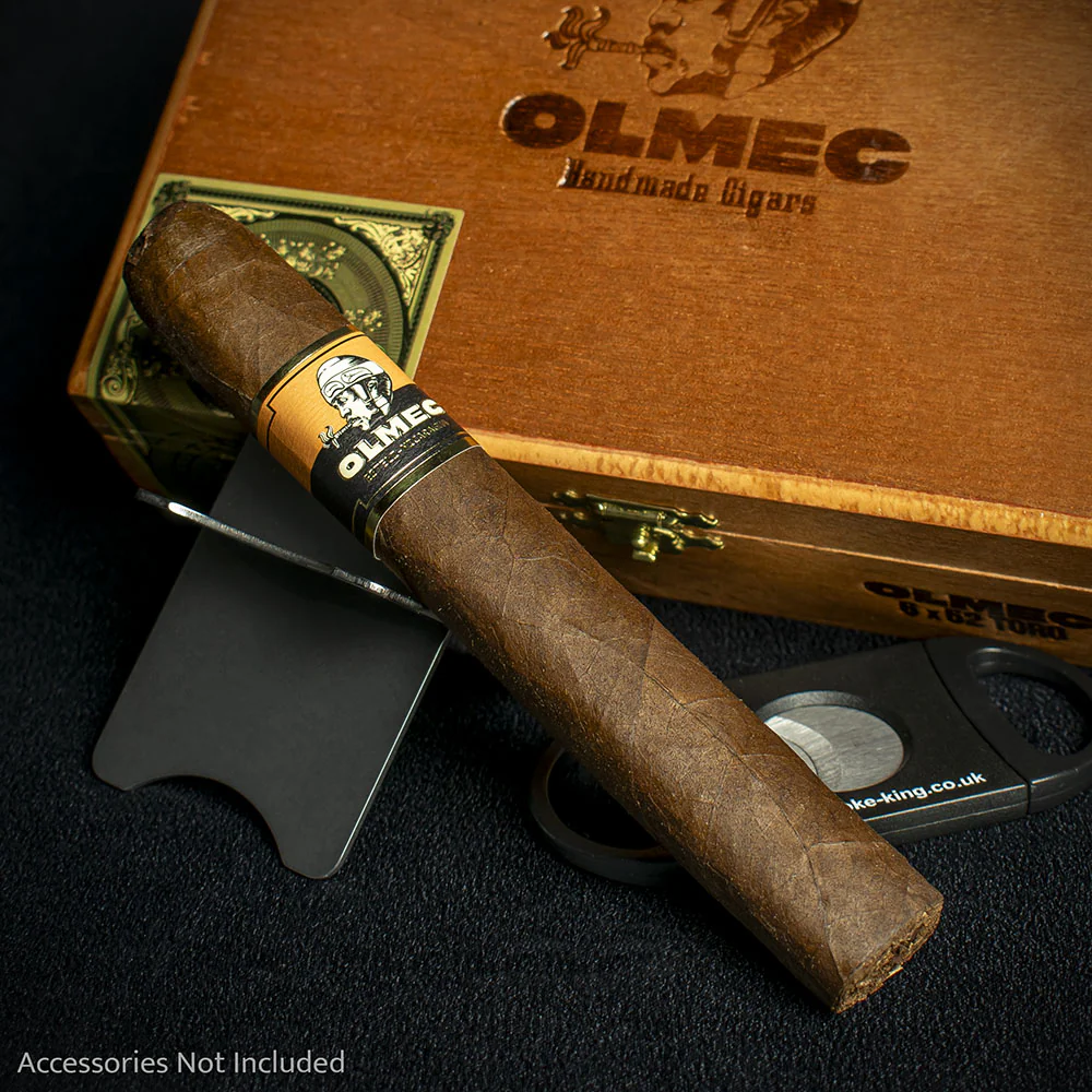 Foundation Cigars Olmec Claro Nicaraguan Toro Cigars - Box of 12 - Image 2
