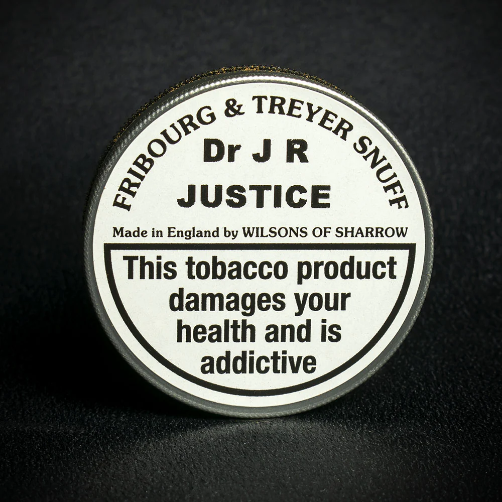 Fribourg & Treyer Dr. J.R. Justice Snuff (Floral & Citrus) - 5g Tap Tin - Image 2