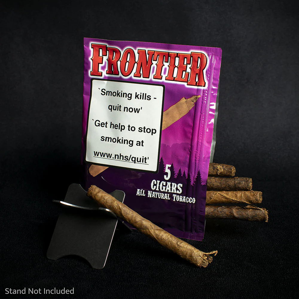 Frontier Purple (Honey Berry) Cheroots Cigars - Pack of 5 - Image 2