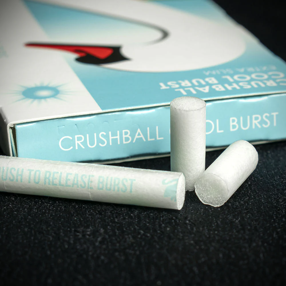 Swan Crushball Cool Burst Menthol Extra Slim Filter Tips - Full Box 20 x 54 - Image 3
