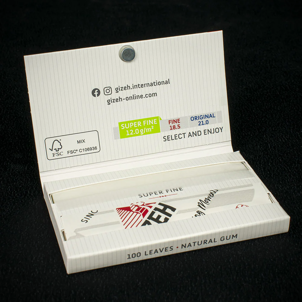 Gizeh Super Fine 100 Rolling Papers (Green) - Image 3