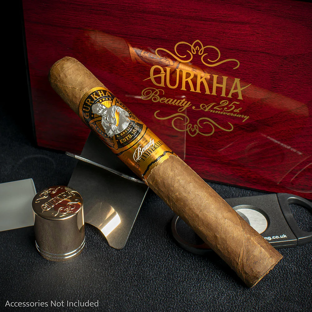 Gurkha 25th Anniversary Beauty Tubos Cigar - Single - Image 2