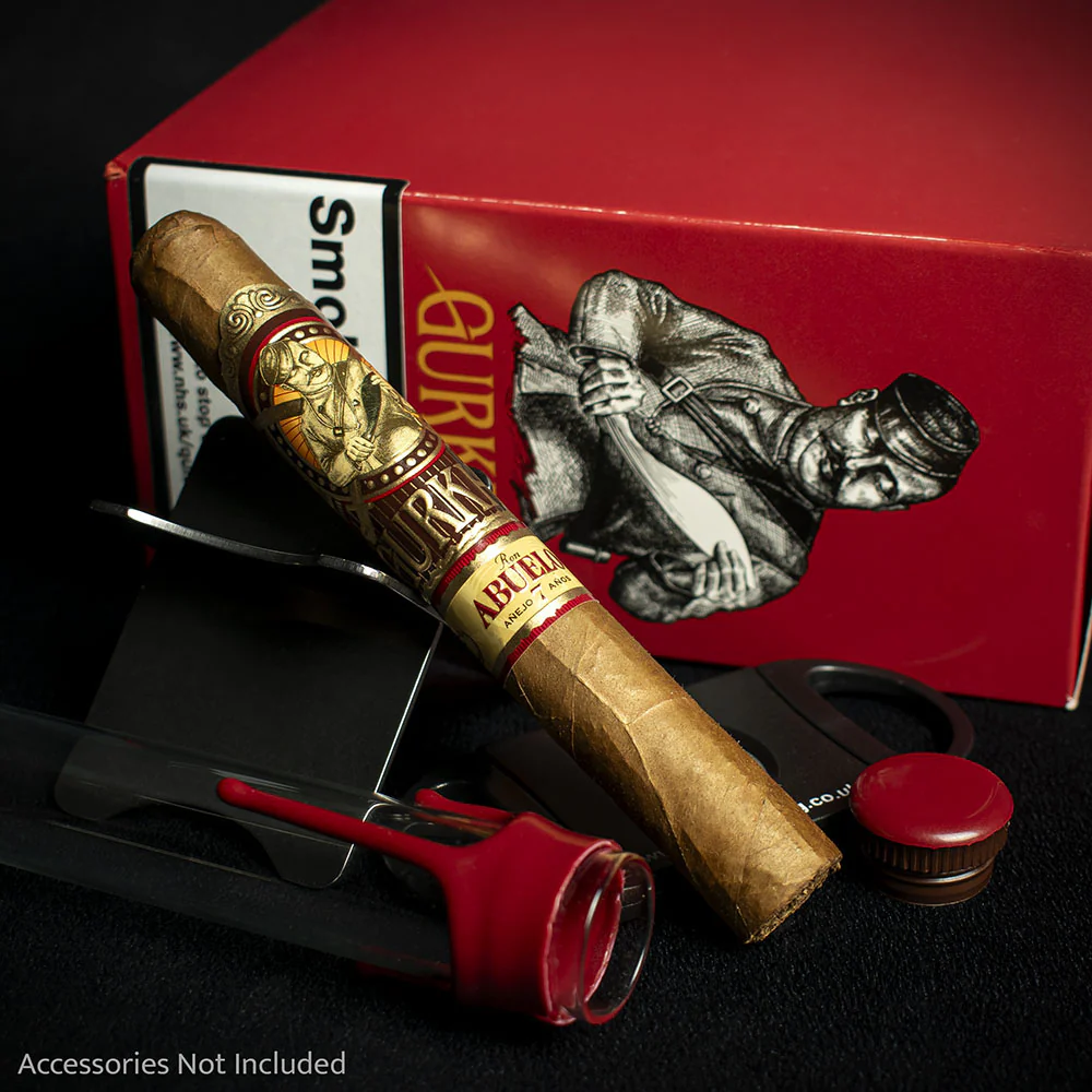 Gurkha Private Select Abuelo Rum Corona Cigar - Single - Image 2