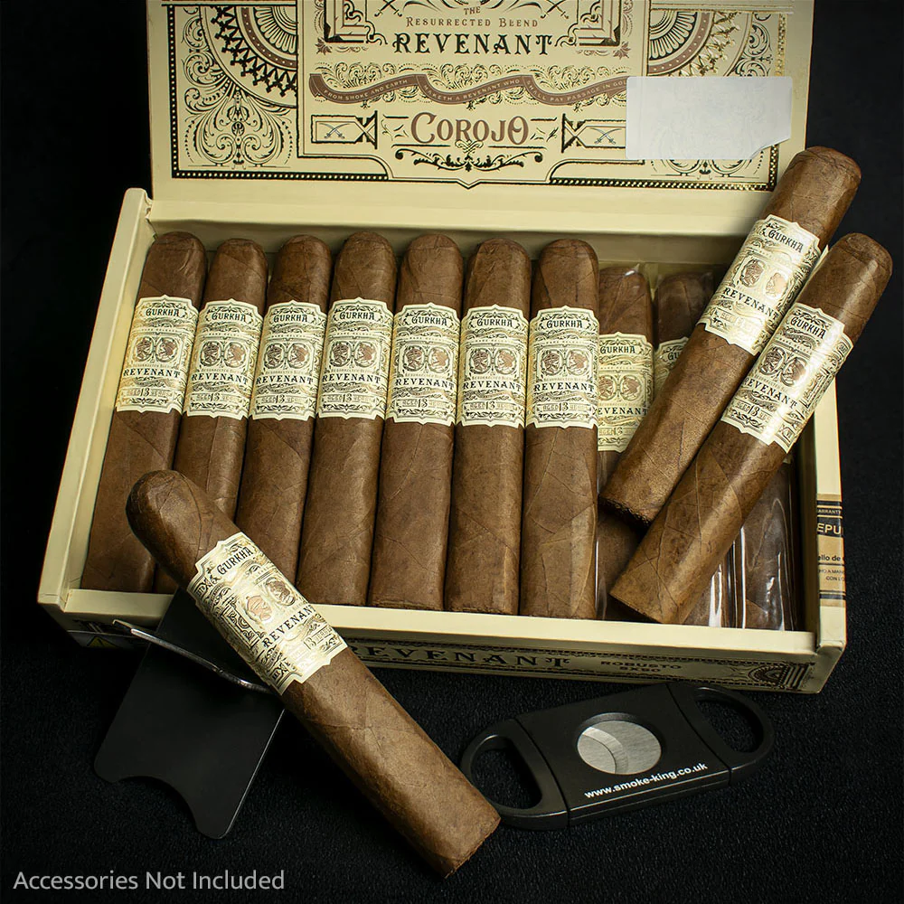 Gurkha Revenant Corojo Box Pressed Robusto Cigars - 20 Box