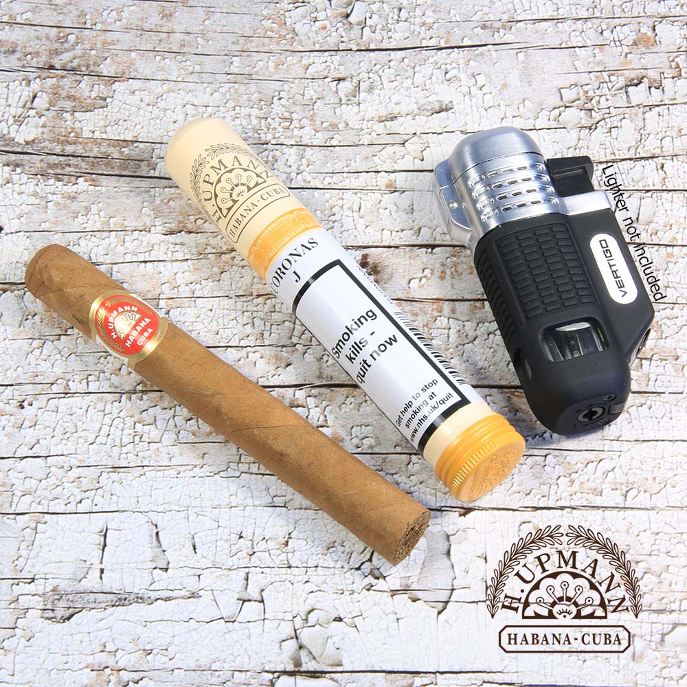 H. Upmann Coronas J Tubos Cuban Cigars - 3 Pack - Image 2