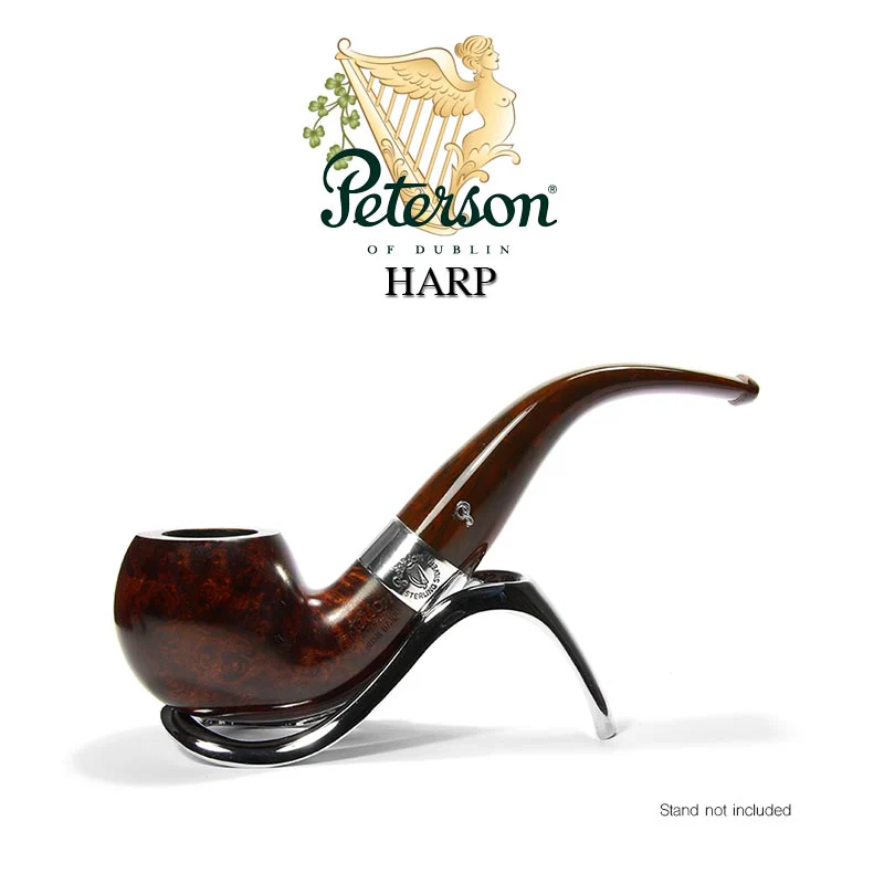 Peterson of Dublin Harp Briar Smoking Pipe - Shape No.03 - Image 2