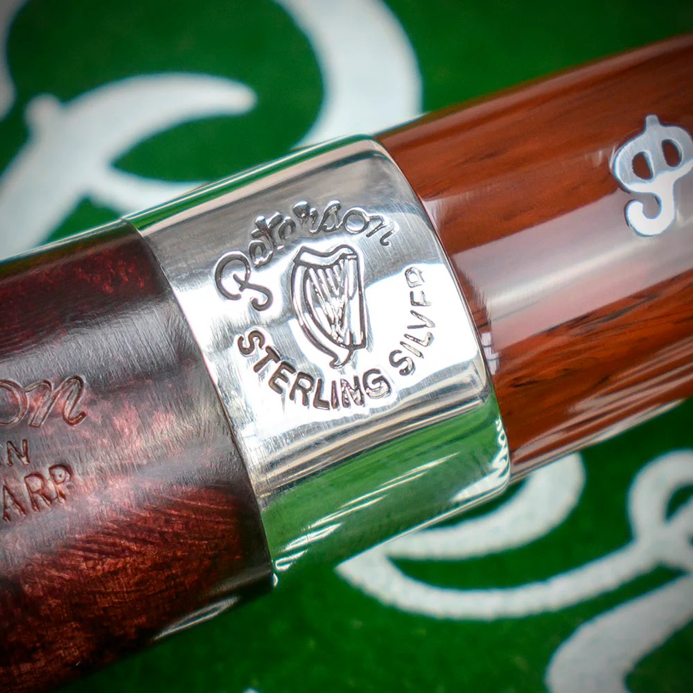 Peterson of Dublin Harp Briar Smoking Pipe - Shape No.107 - Image 4