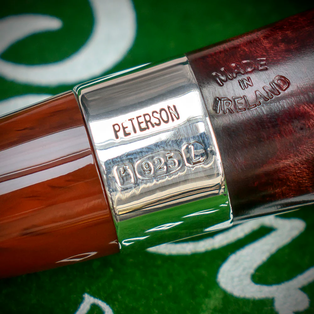 Peterson of Dublin Harp Briar Smoking Pipe - Shape No.107 - Image 5