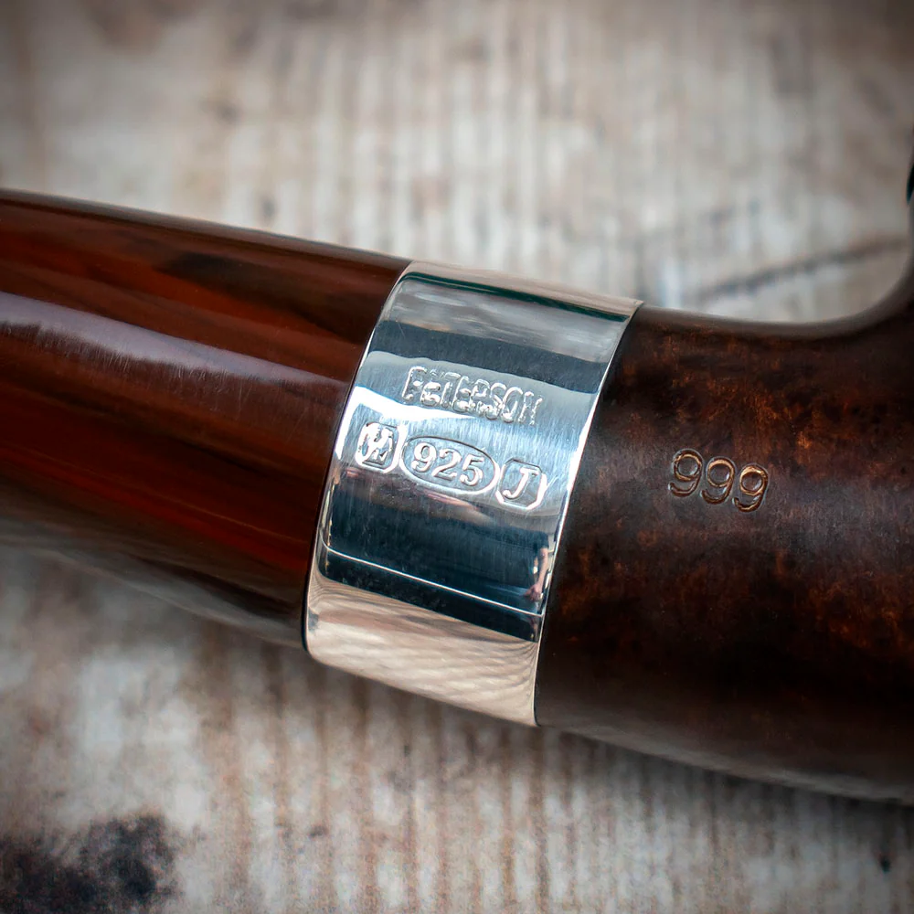 Peterson of Dublin Harp Briar Smoking Pipe - Shape No.999 - Image 6