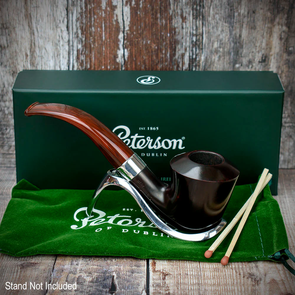 Peterson Of Dublin Harp Briar Smoking Pipe- Shape No. B10 - Image 3