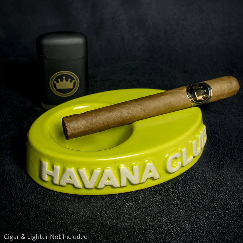 Havana Club Collection Ashtray - El Chico Single Cigar Ashtray - Fennell Green - Image 4