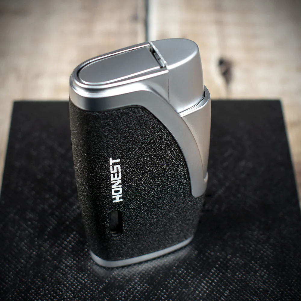 Honest Neath Cigar Lighter - Black/Chrome - Image 5