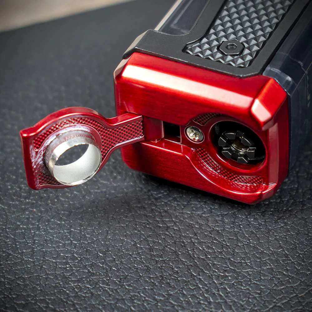 Honest Shakespeare Cigar Lighter - Red/Black - Image 4