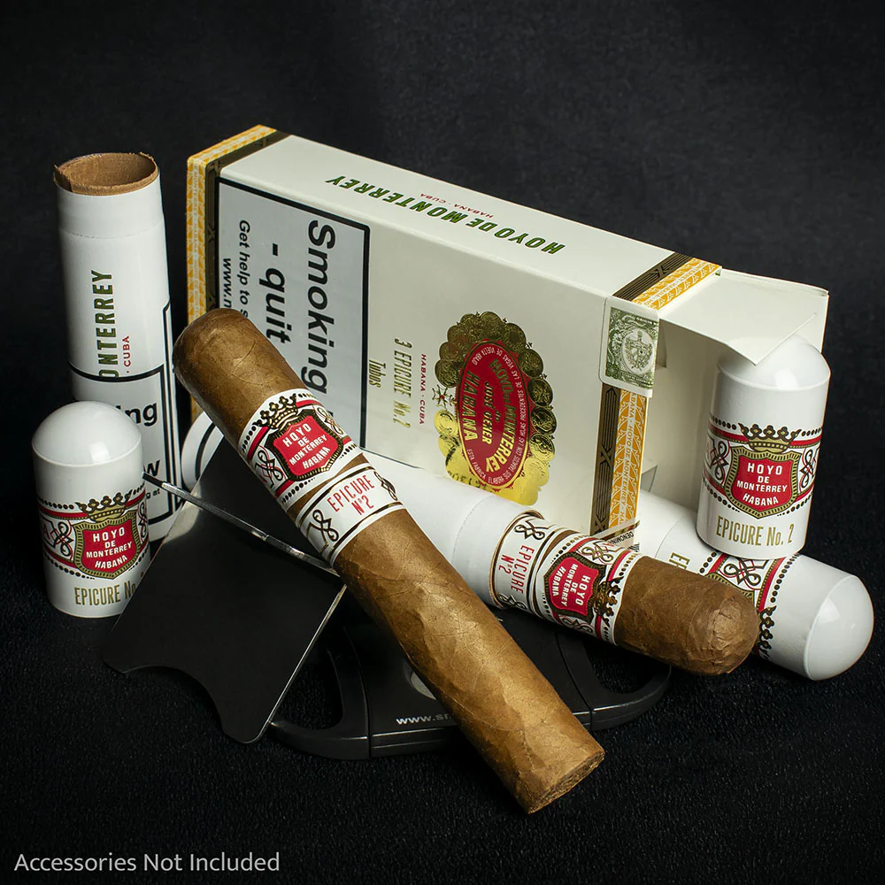 Hoyo De Monterrey Epicure No.2 Tubos Cuban Cigar - Single - Image 3