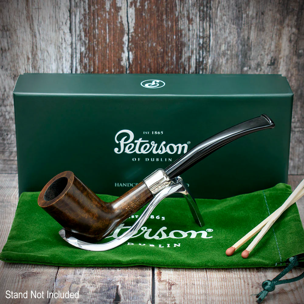 Peterson of Dublin Irish Army Briar Smoking Pipe - Shape No.124 - Image 2