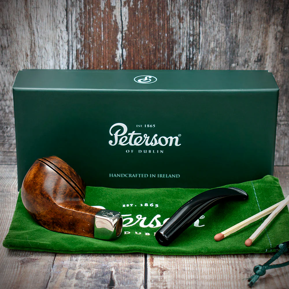 Peterson of Dublin Irish Army Briar Smoking Pipe - Shape No.80s - Image 4