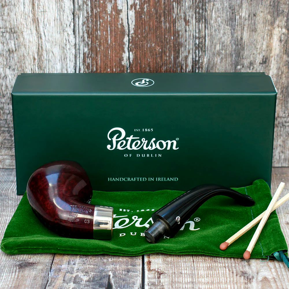 Peterson of Dublin Jekyll & Hyde Briar Smoking Pipe - Shape 03 - Image 4