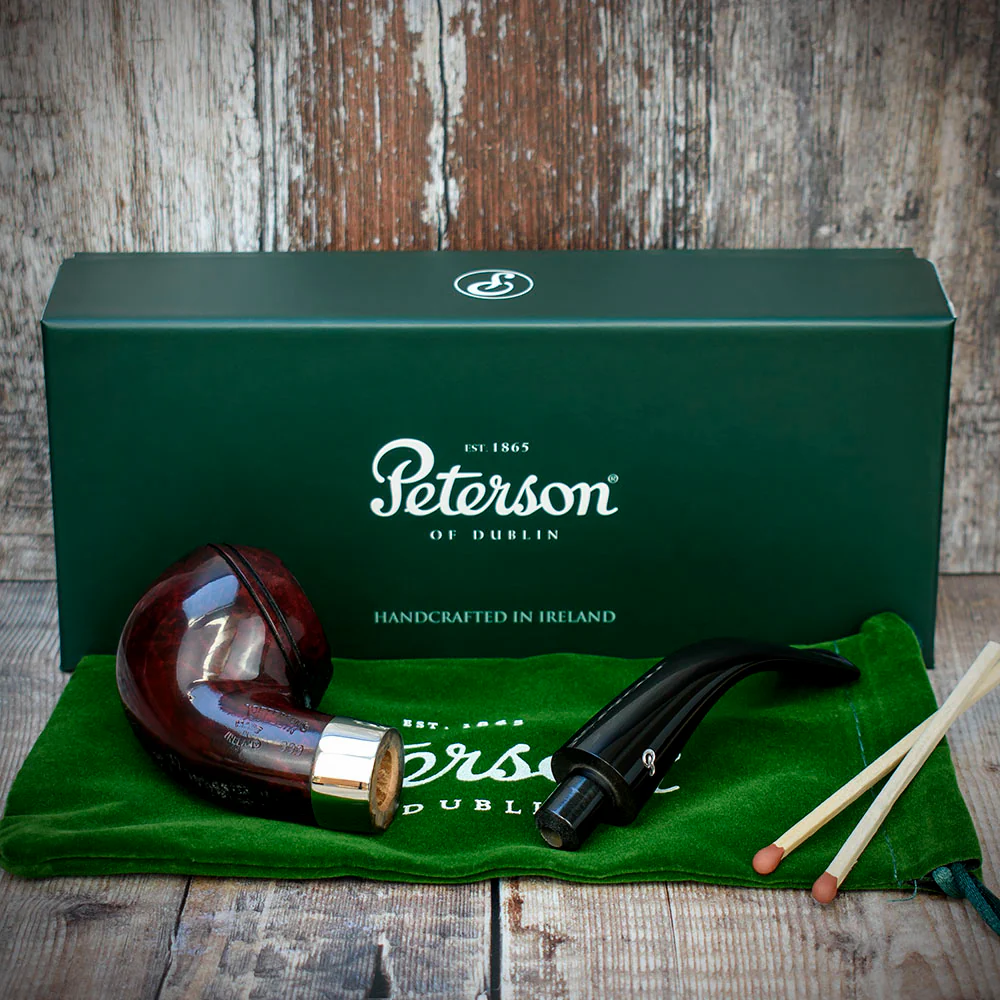 Peterson of Dublin Jekyll & Hyde Briar Smoking Pipe - Shape 999 - Image 4