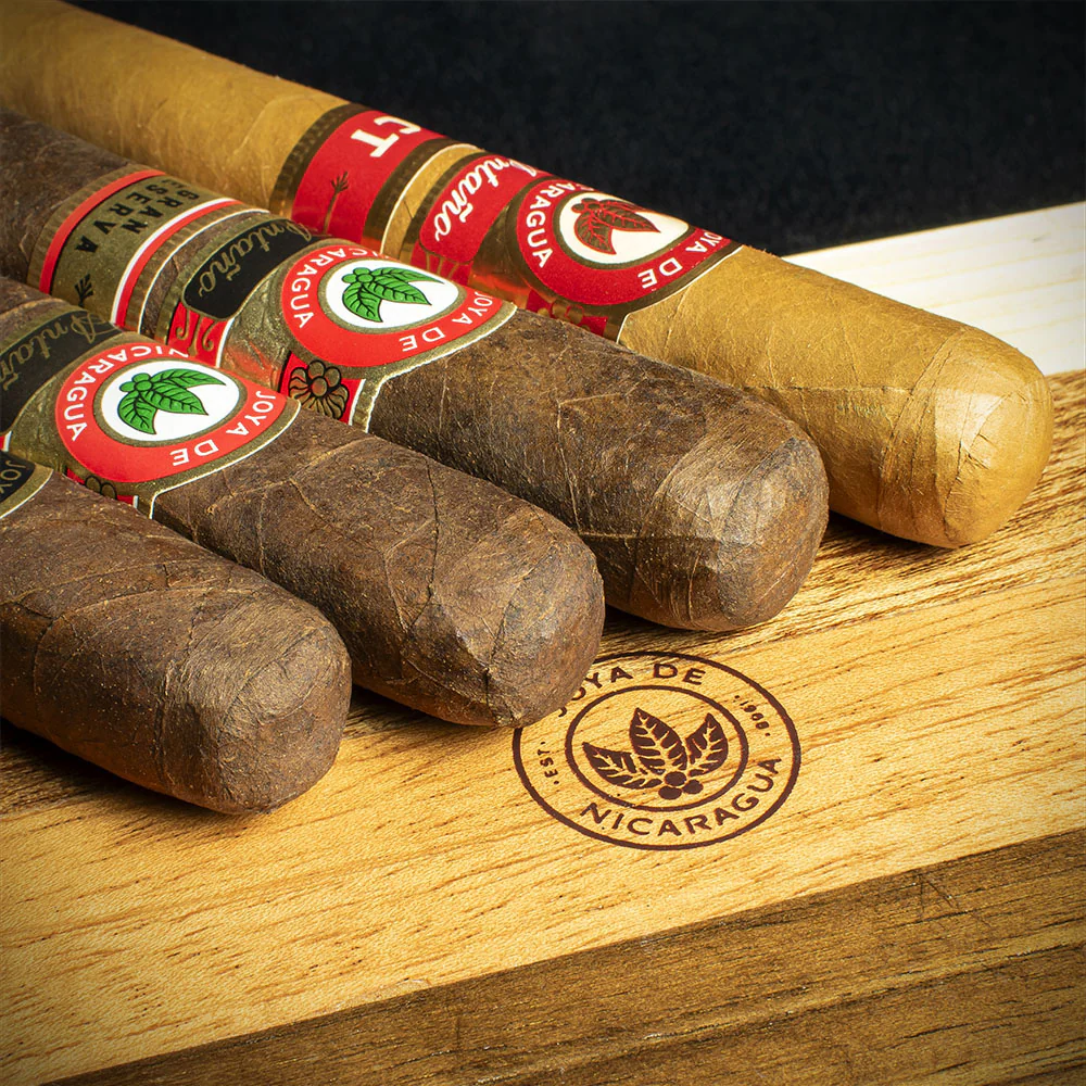 Joya De Nicaragua Seleccion Antano Cigars Gift Pack Sampler - Box of 4 - Image 5