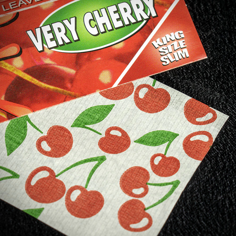 Juicy Jay's King Size Slim Rolling Papers - Very Cherry - Image 3