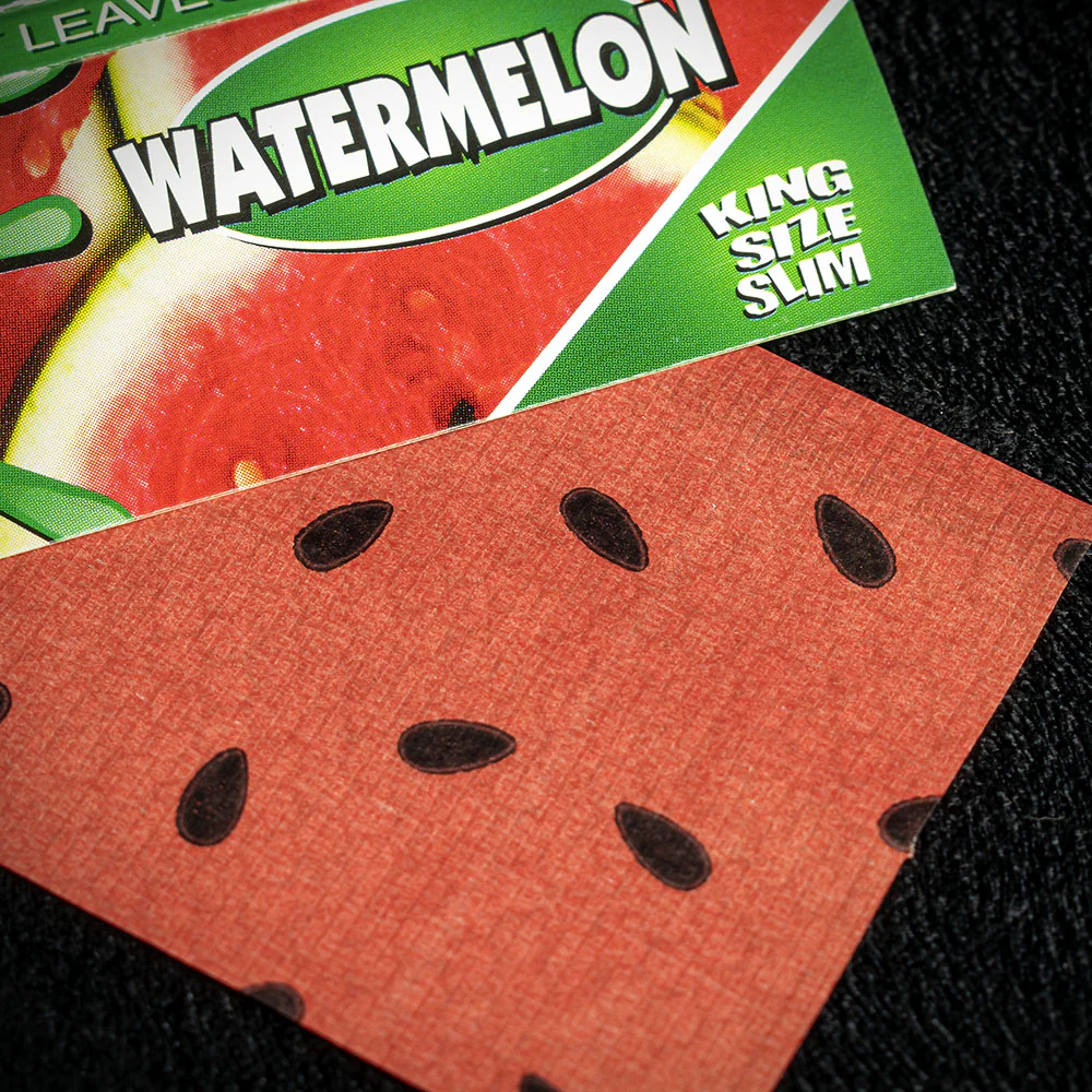 Juicy Jay's King Size Slim Rolling Papers - Watermelon - Image 3