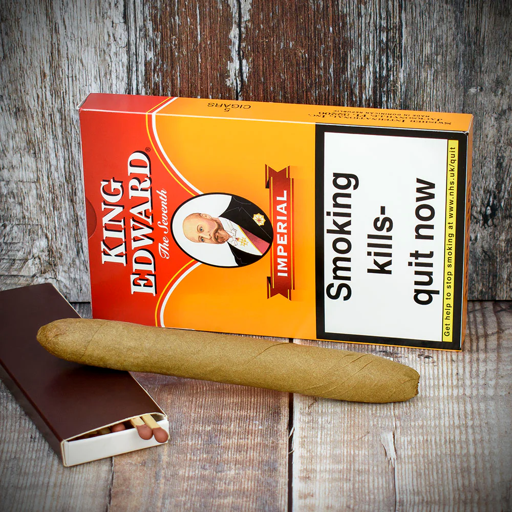 King Edward Imperial Cigars - Single Pack of 5 - Image 2