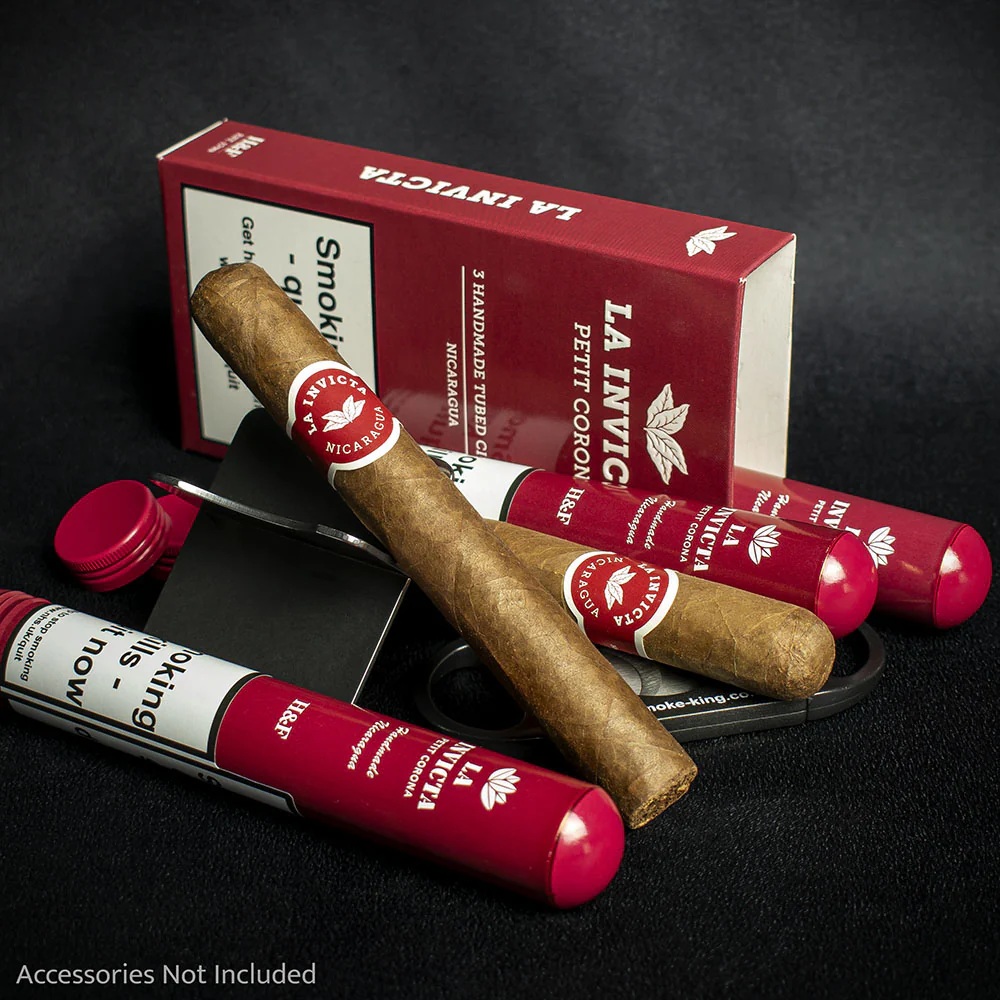 La Invicta Nicaraguan Tubos Petit Corona Cigars - Pack of 3