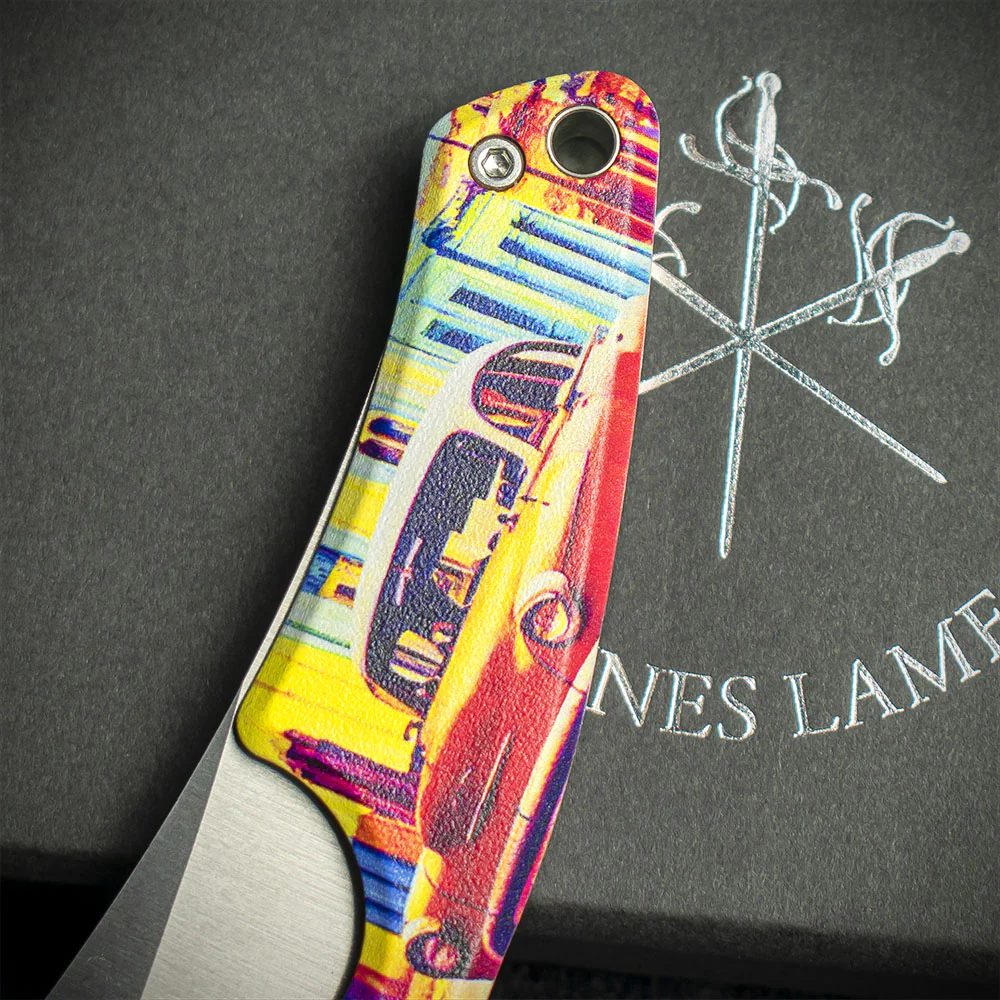 Les Fines Lames Le Petit Cigar Cutter & Knife - Havana Streets - Almendron - Image 4