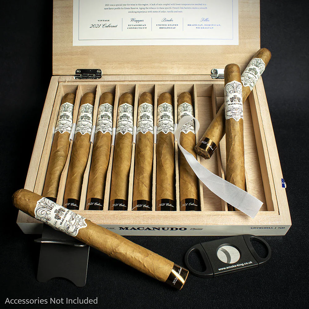 Macanudo Estate Reserve French Oak Barrel Aged Churchill Cigar - Single - Image 3