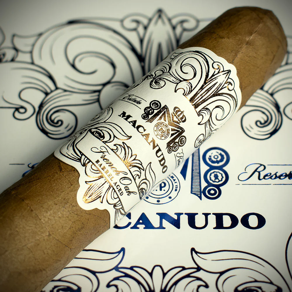 Macanudo Estate Reserve French Oak Barrel Aged Churchill Cigar - Single - Image 4