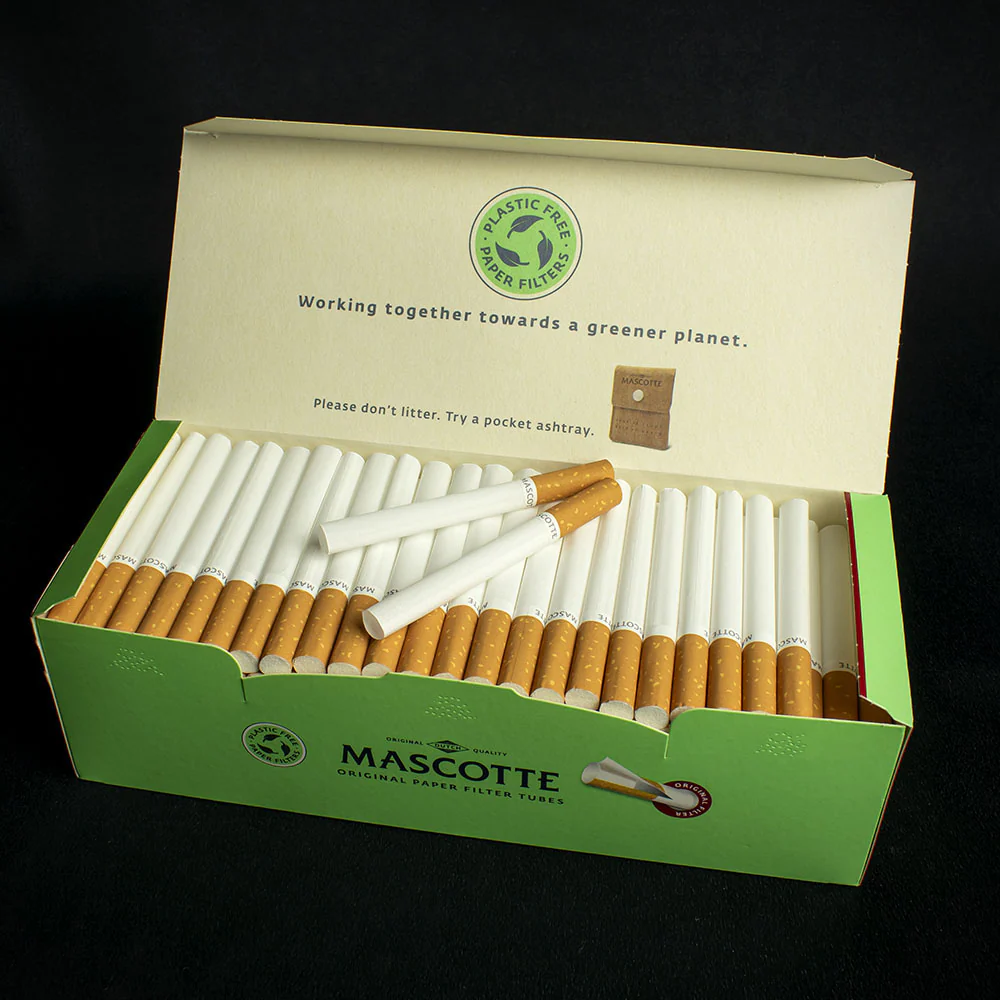 Mascotte Original Filter Cigarette Tubes - 200 Pack - Image 2
