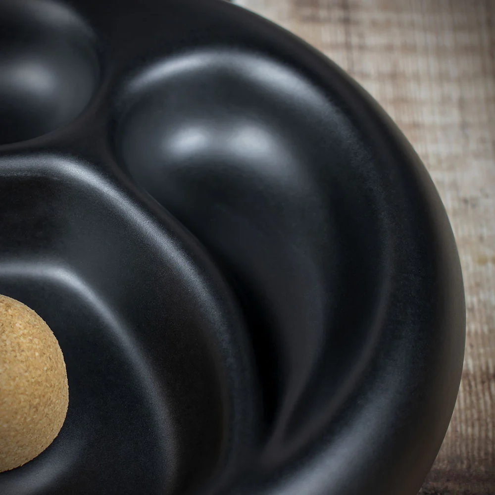 Bullseye 2 Pipe Ashtray Matte Black - Image 5