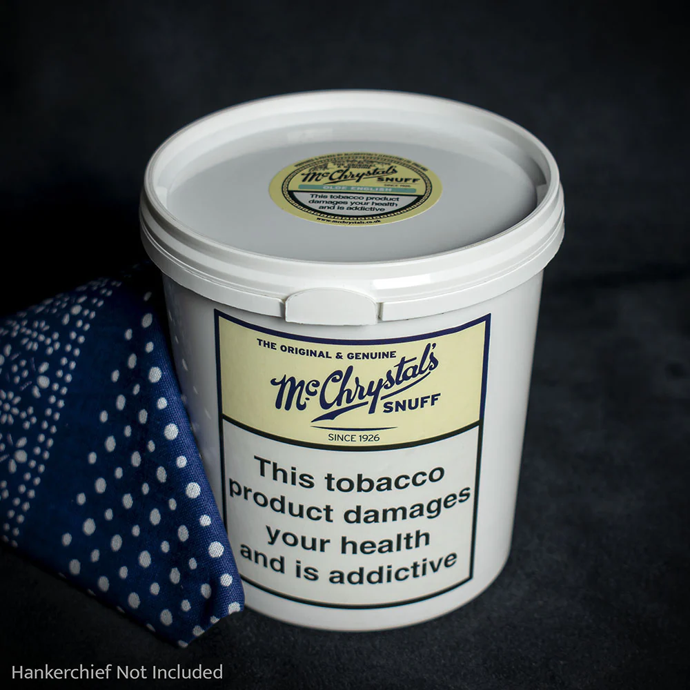 McChrystal's Olde English Snuff (Menthol) - 200g Tub