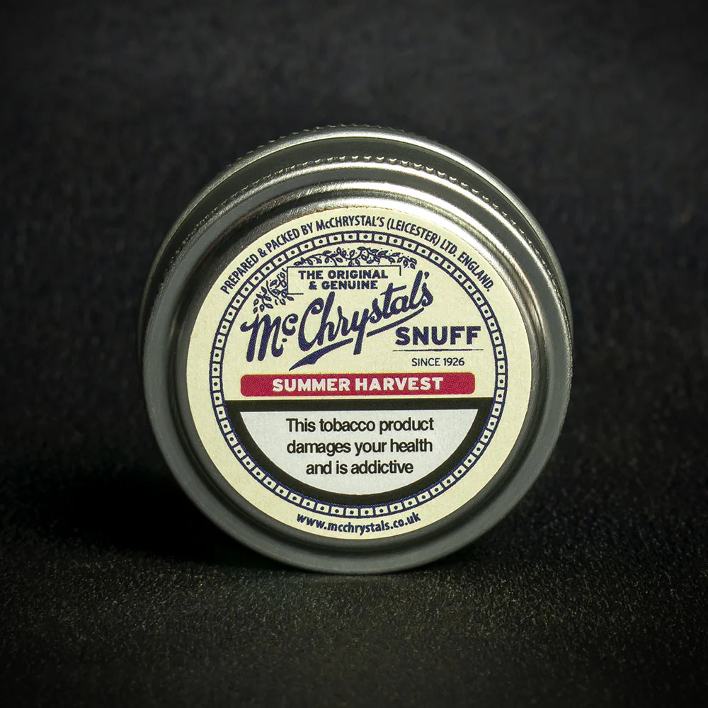 McChrystal's Summer Harvest (Raspberry) Snuff - 3.5g Mini Tin - Image 2
