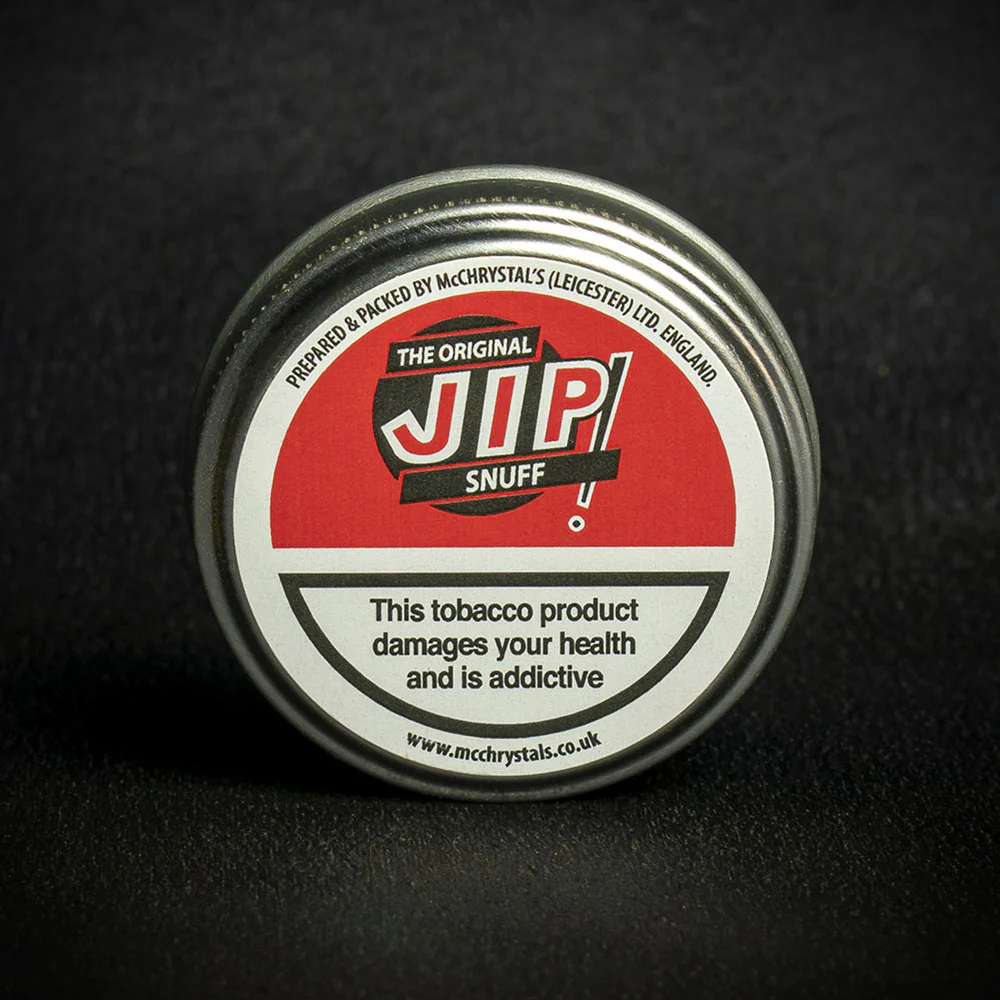 McChrystal's JIP Mentholated Snuff 4.4g Small Tins - Box of 12 - Image 3