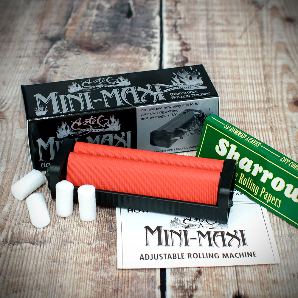 Mini Maxi Plastic Cigarette Roller - Regular Adjustable