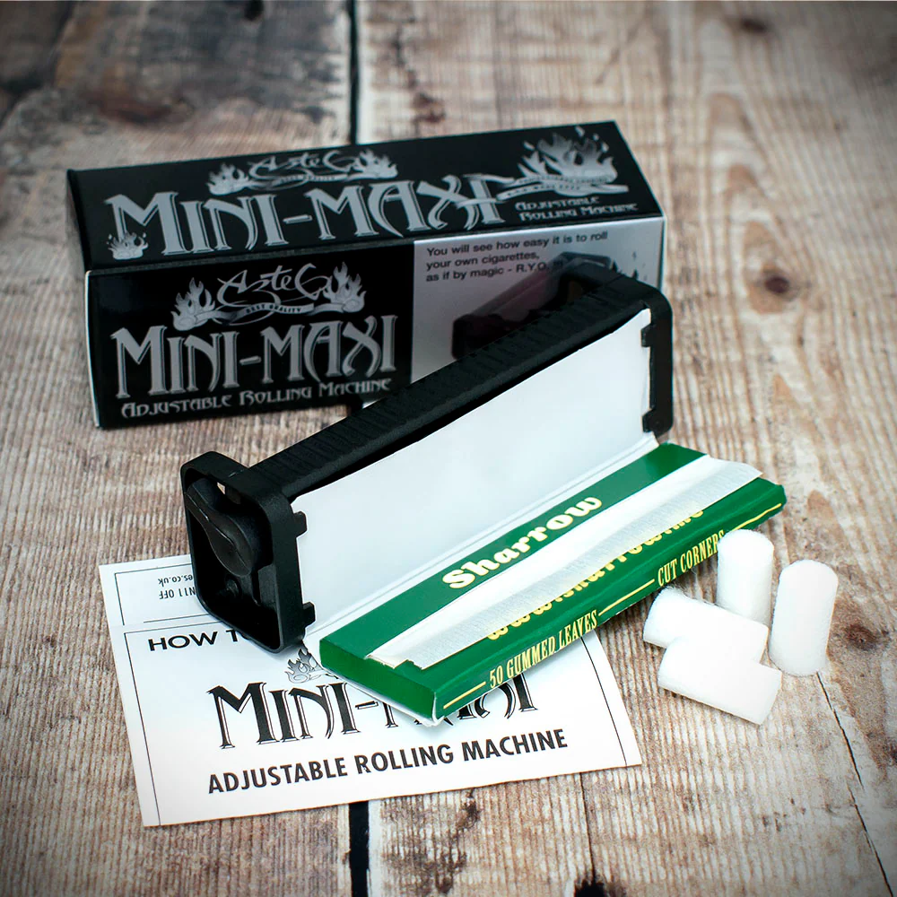 Mini Maxi Plastic Cigarette Roller - Regular Adjustable - Image 3